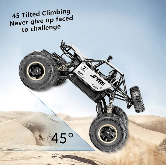 Remote Control Rock Crawler with Mist Smoke Spray